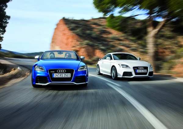 Audi TT RS Coup /Fahraufnahme